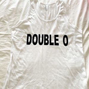 Double O White Tank